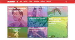 Desktop Screenshot of lelakisihat.com